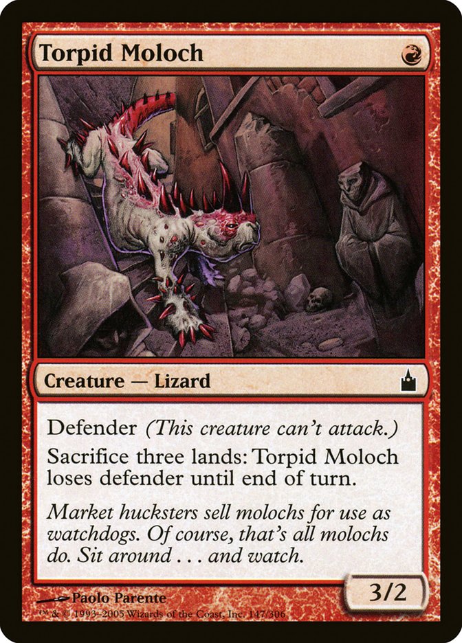 Torpid Moloch [Ravnica: City of Guilds] | Dragon's Lair Comics and Fantasy Houston TX