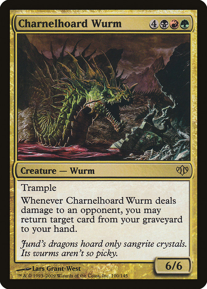 Charnelhoard Wurm [Conflux] | Dragon's Lair Comics and Fantasy Houston TX