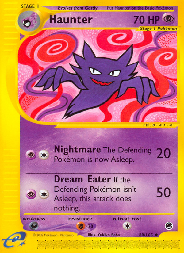 Haunter (80/165) [Expedition: Base Set] | Dragon's Lair Comics and Fantasy Houston TX