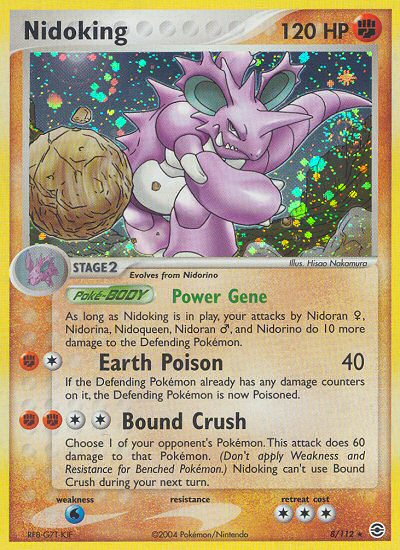 Nidoking (8/112) [EX: FireRed & LeafGreen] | Dragon's Lair Comics and Fantasy Houston TX