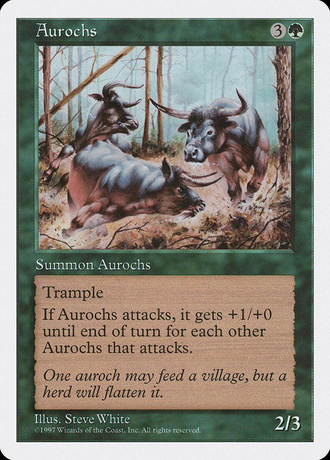 Aurochs [Fifth Edition] | Dragon's Lair Comics and Fantasy Houston TX