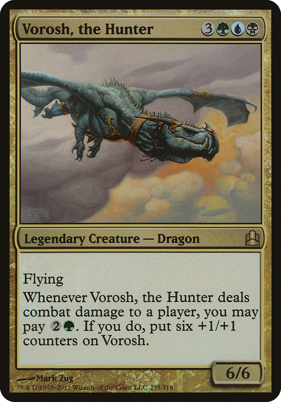 Vorosh, the Hunter (Oversized) [Commander 2011 Oversized] | Dragon's Lair Comics and Fantasy Houston TX