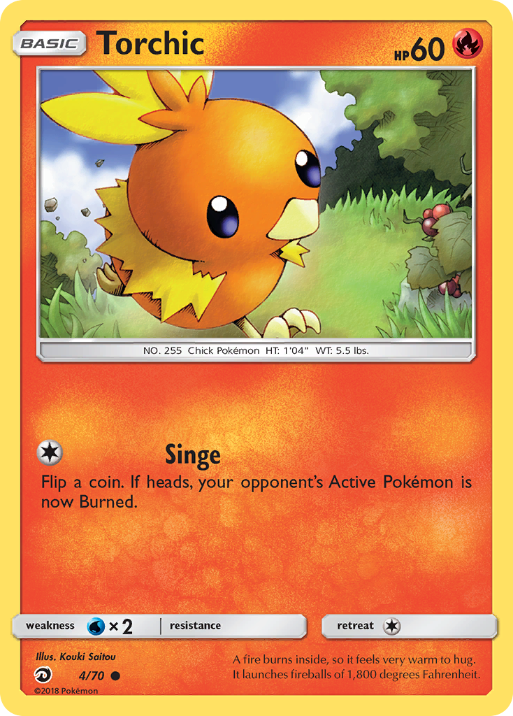 Torchic (4/70) [Sun & Moon: Dragon Majesty] | Dragon's Lair Comics and Fantasy Houston TX