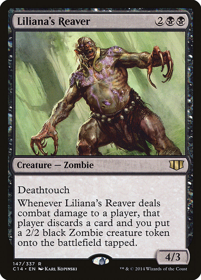 Liliana's Reaver [Commander 2014] | Dragon's Lair Comics and Fantasy Houston TX