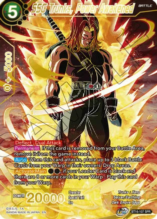 SSG Trunks, Power Awakened (SPR) (BT16-107) [Realm of the Gods] | Dragon's Lair Comics and Fantasy Houston TX