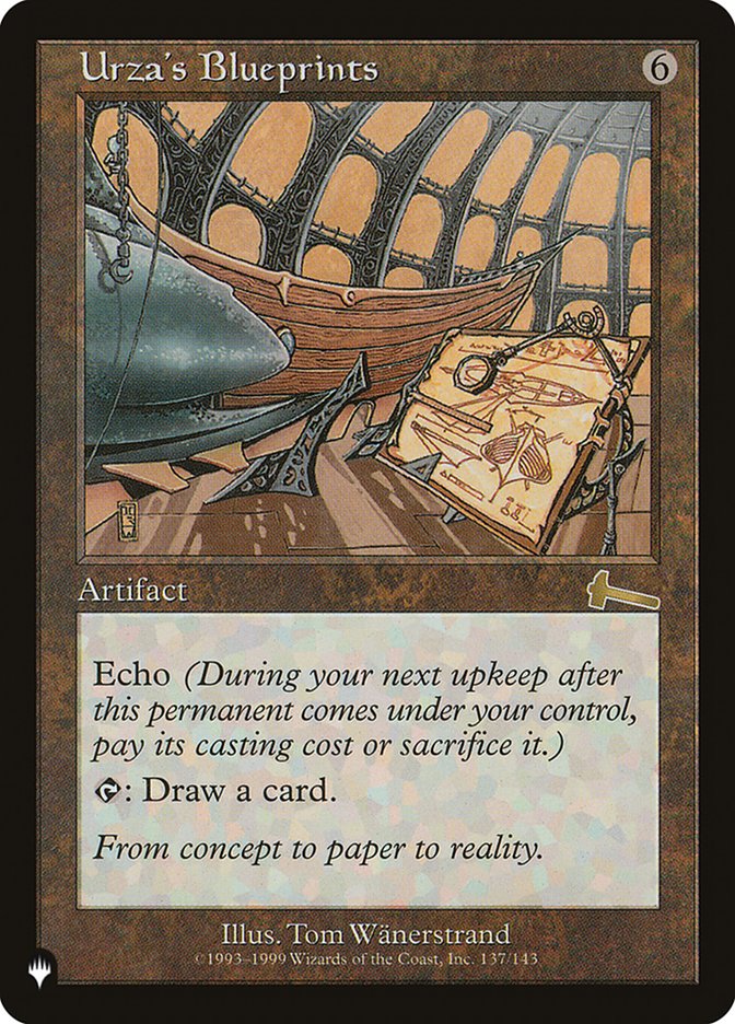 Urza's Blueprints [The List] | Dragon's Lair Comics and Fantasy Houston TX