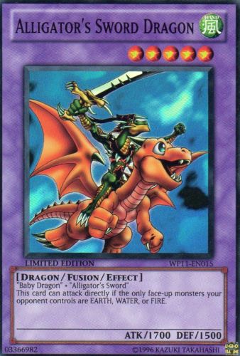 Alligator's Sword Dragon [WP11-EN015] Super Rare | Dragon's Lair Comics and Fantasy Houston TX