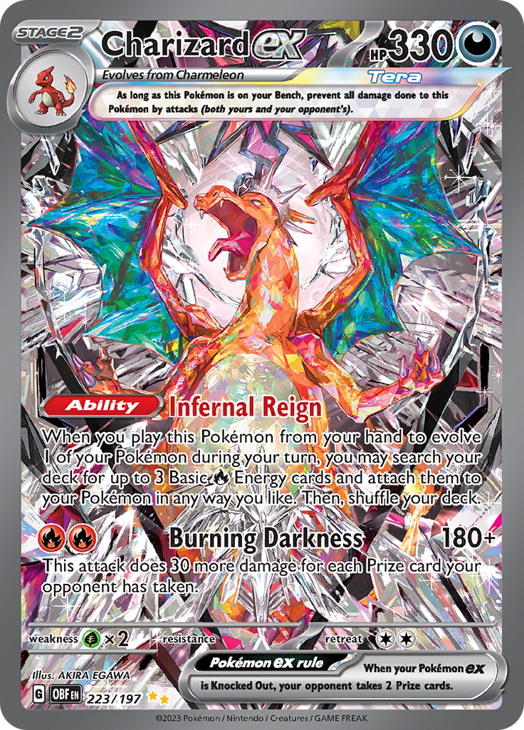 Charizard ex (223/197) [Scarlet & Violet: Obsidian Flames] | Dragon's Lair Comics and Fantasy Houston TX