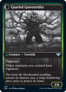 Dormant Grove // Gnarled Grovestrider [Innistrad: Double Feature] | Dragon's Lair Comics and Fantasy Houston TX