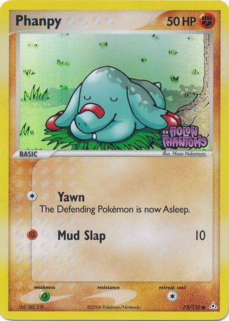 Phanpy (75/110) (Stamped) [EX: Holon Phantoms] | Dragon's Lair Comics and Fantasy Houston TX