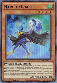 Harpie Oracle (Purple) [LDS2-EN077] Ultra Rare | Dragon's Lair Comics and Fantasy Houston TX