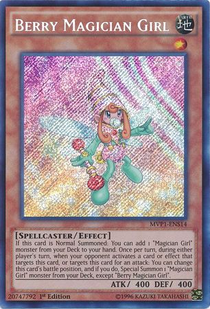 Berry Magician Girl [MVP1-ENS14] Secret Rare | Dragon's Lair Comics and Fantasy Houston TX