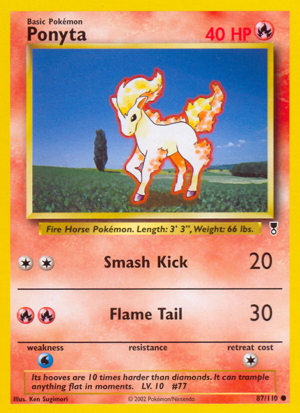 Ponyta (87/110) [Legendary Collection] | Dragon's Lair Comics and Fantasy Houston TX