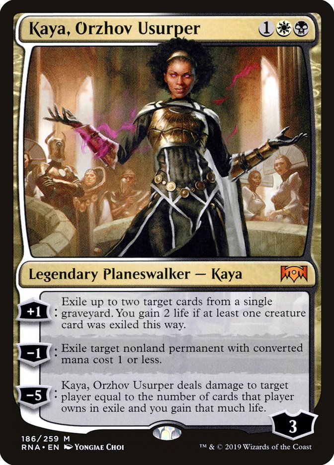 Kaya, Orzhov Usurper [Ravnica Allegiance] | Dragon's Lair Comics and Fantasy Houston TX