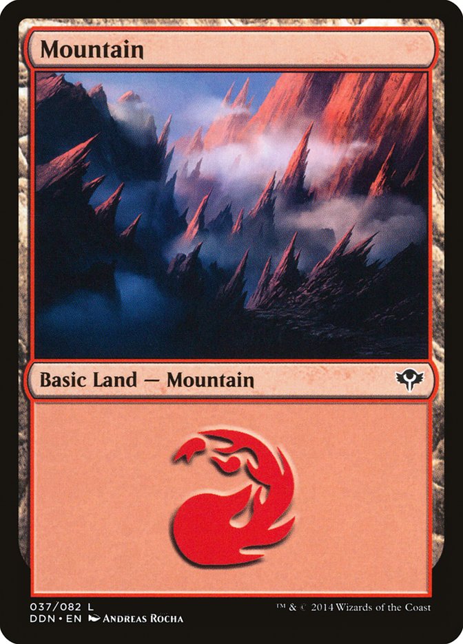 Mountain (37) [Duel Decks: Speed vs. Cunning] | Dragon's Lair Comics and Fantasy Houston TX