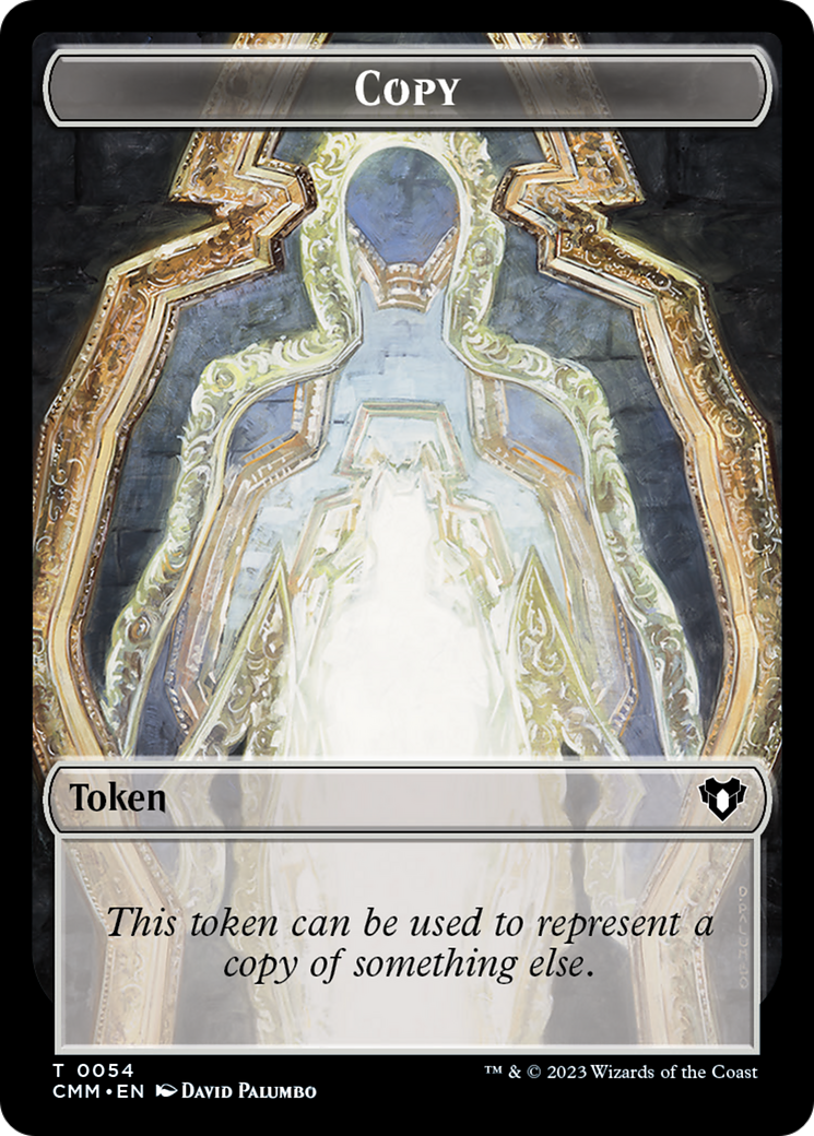 Copy (54) // Angel Double-Sided Token [Commander Masters Tokens] | Dragon's Lair Comics and Fantasy Houston TX