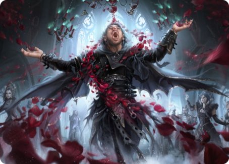 Bloodsoaked Reveler Art Card [Innistrad: Crimson Vow Art Series] | Dragon's Lair Comics and Fantasy Houston TX