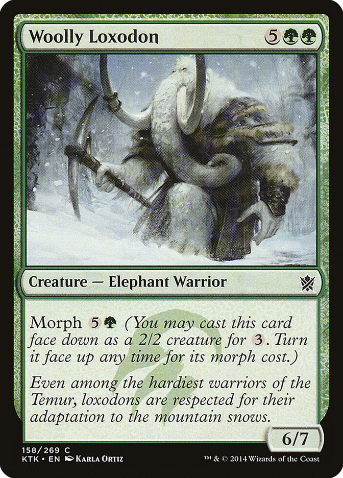 Woolly Loxodon [Khans of Tarkir] | Dragon's Lair Comics and Fantasy Houston TX