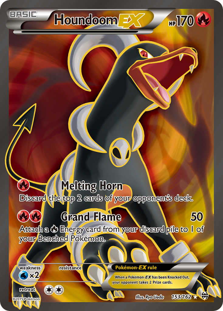 Houndoom EX (153/162) [XY: BREAKthrough] | Dragon's Lair Comics and Fantasy Houston TX