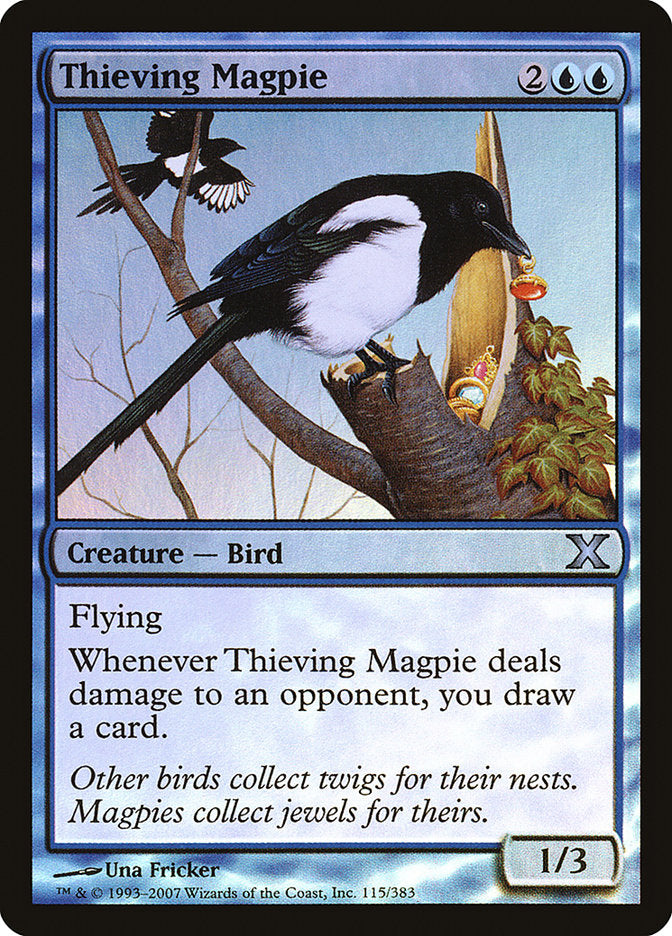 Thieving Magpie (Premium Foil) [Tenth Edition] | Dragon's Lair Comics and Fantasy Houston TX