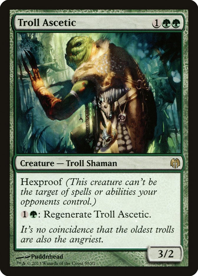 Troll Ascetic [Duel Decks: Heroes vs. Monsters] | Dragon's Lair Comics and Fantasy Houston TX