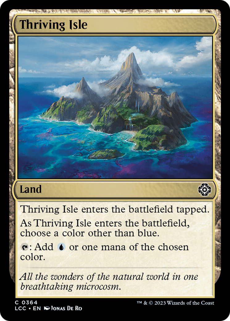 Thriving Isle [The Lost Caverns of Ixalan Commander] | Dragon's Lair Comics and Fantasy Houston TX