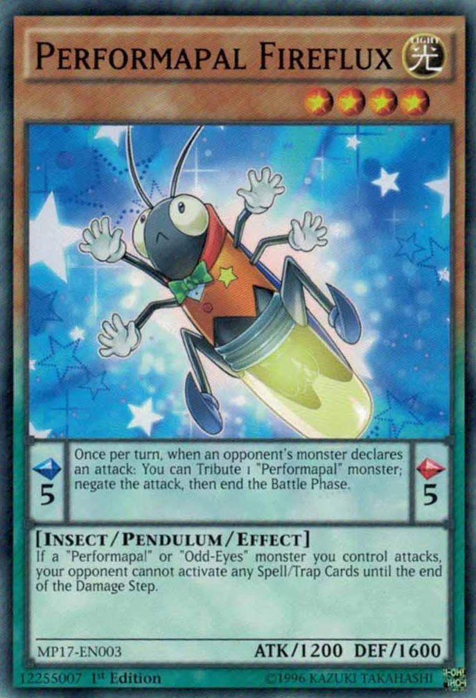 Performapal Fireflux [MP17-EN003] Common | Dragon's Lair Comics and Fantasy Houston TX