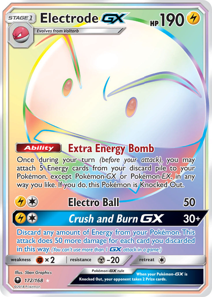 Electrode GX (172/168) [Sun & Moon: Celestial Storm] | Dragon's Lair Comics and Fantasy Houston TX