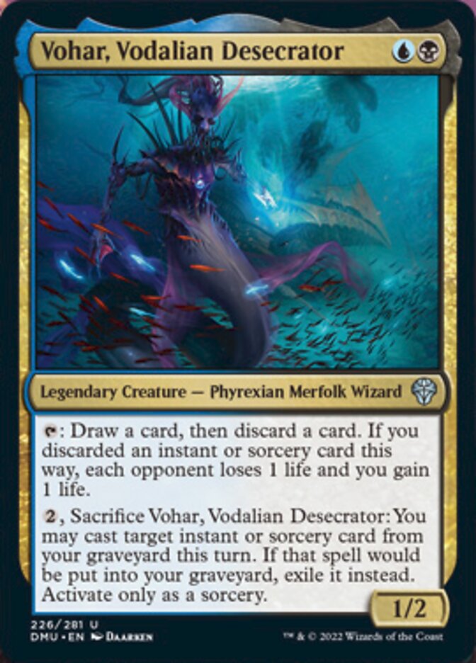 Vohar, Vodalian Desecrator [Dominaria United] | Dragon's Lair Comics and Fantasy Houston TX