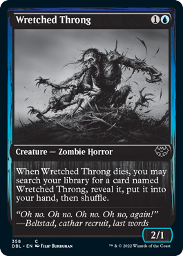 Wretched Throng [Innistrad: Double Feature] | Dragon's Lair Comics and Fantasy Houston TX