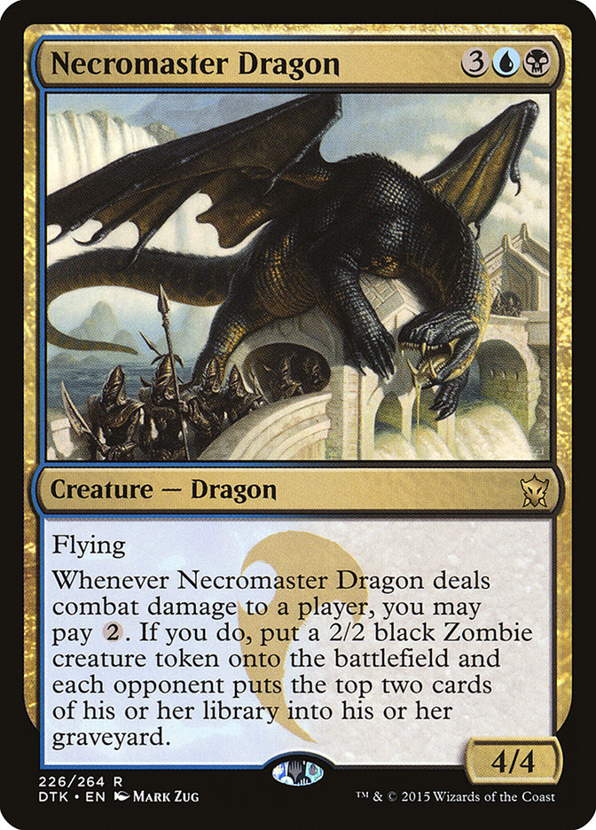 Necromaster Dragon [Dragons of Tarkir] | Dragon's Lair Comics and Fantasy Houston TX