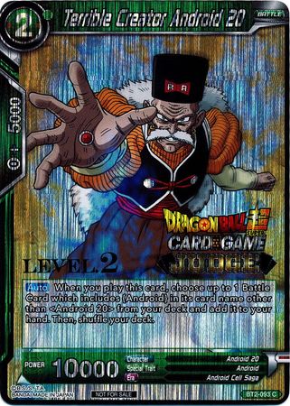 Terrible Creator Android 20 (Level 2) (BT2-093) [Judge Promotion Cards] | Dragon's Lair Comics and Fantasy Houston TX