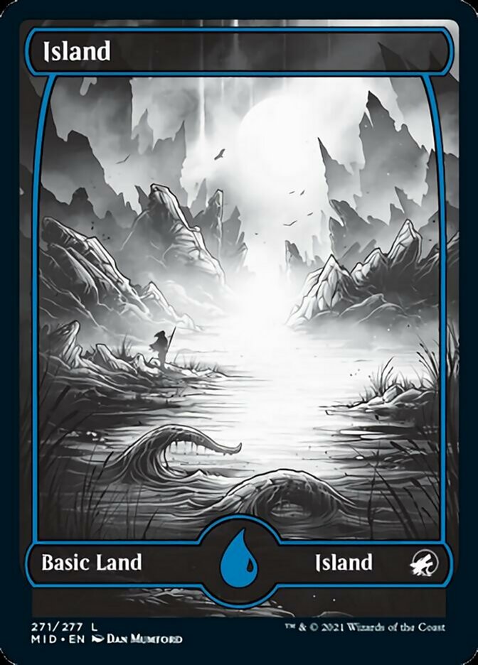 Island (271) [Innistrad: Midnight Hunt] | Dragon's Lair Comics and Fantasy Houston TX