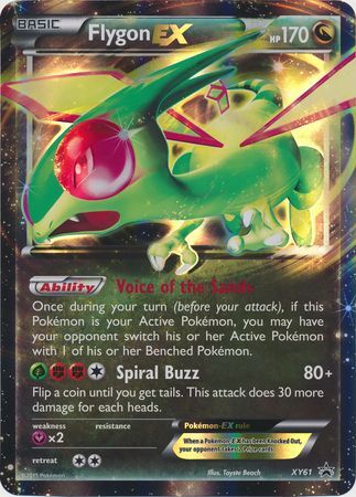 Flygon EX (XY61) (Jumbo Card) [XY: Black Star Promos] | Dragon's Lair Comics and Fantasy Houston TX