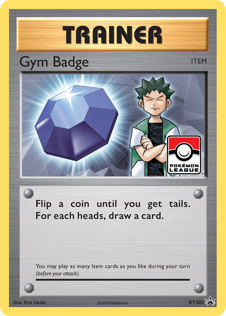 Gym Badge (XY203) [XY: Black Star Promos] | Dragon's Lair Comics and Fantasy Houston TX