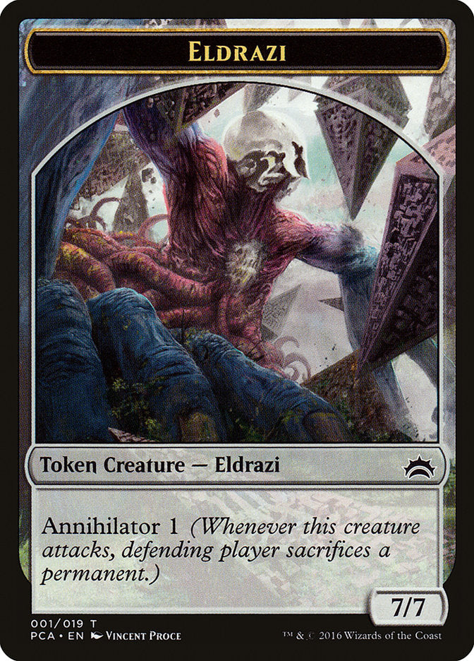 Eldrazi Token [Planechase Anthology Tokens] | Dragon's Lair Comics and Fantasy Houston TX