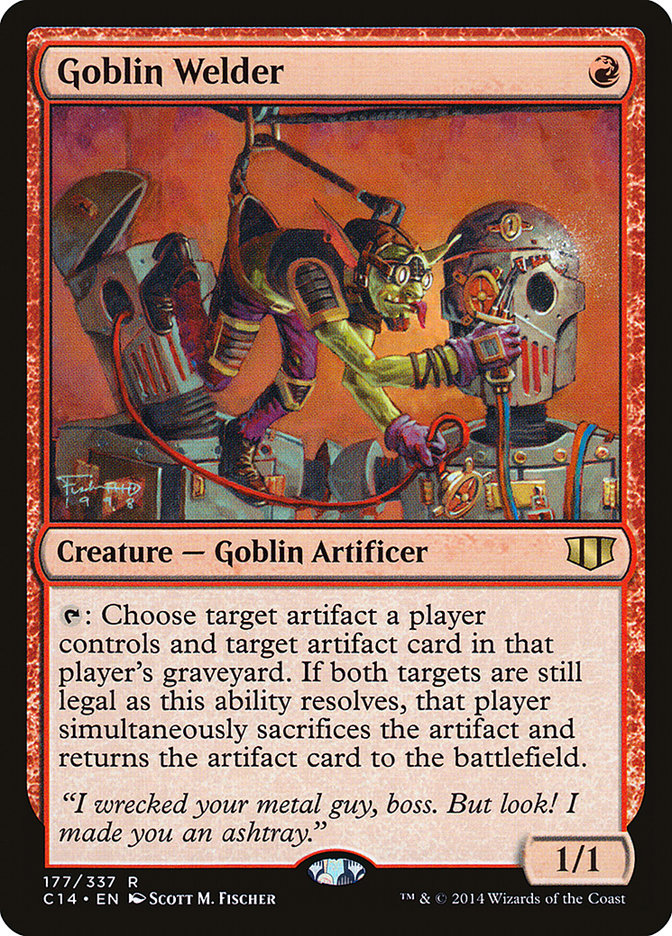 Goblin Welder [Commander 2014] | Dragon's Lair Comics and Fantasy Houston TX