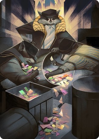 Masked Bandits Art Card [Streets of New Capenna Art Series] | Dragon's Lair Comics and Fantasy Houston TX