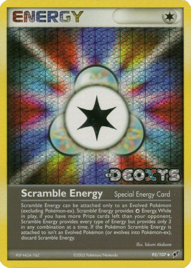 Scramble Energy (95/107) (Stamped) [EX: Deoxys] | Dragon's Lair Comics and Fantasy Houston TX