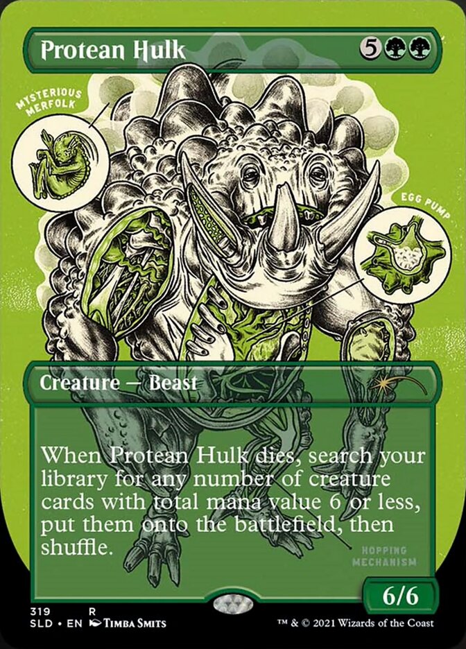 Protean Hulk (Borderless) [Secret Lair Drop Series] | Dragon's Lair Comics and Fantasy Houston TX