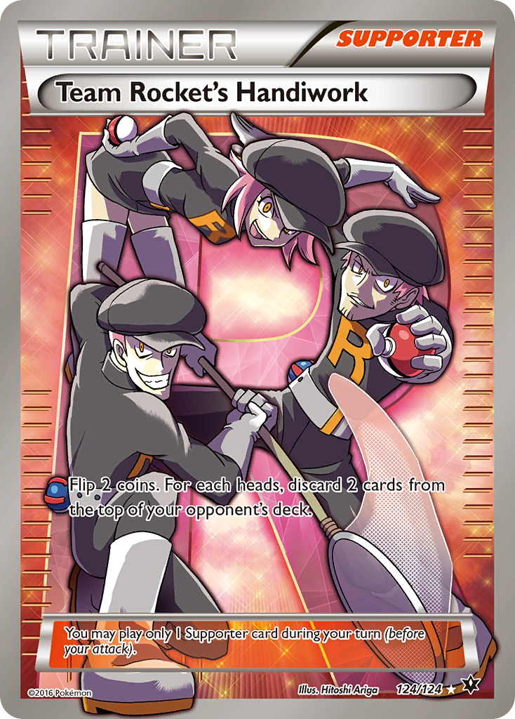 Team Rocket's Handiwork (124/124) [XY: Fates Collide] | Dragon's Lair Comics and Fantasy Houston TX