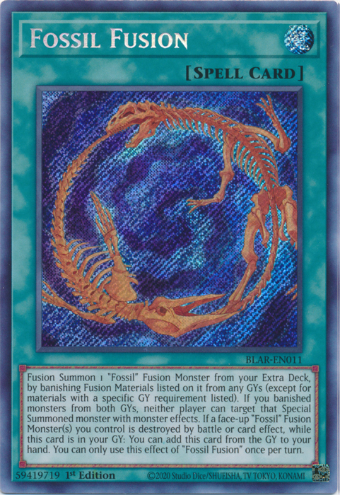 Fossil Fusion [BLAR-EN011] Secret Rare | Dragon's Lair Comics and Fantasy Houston TX