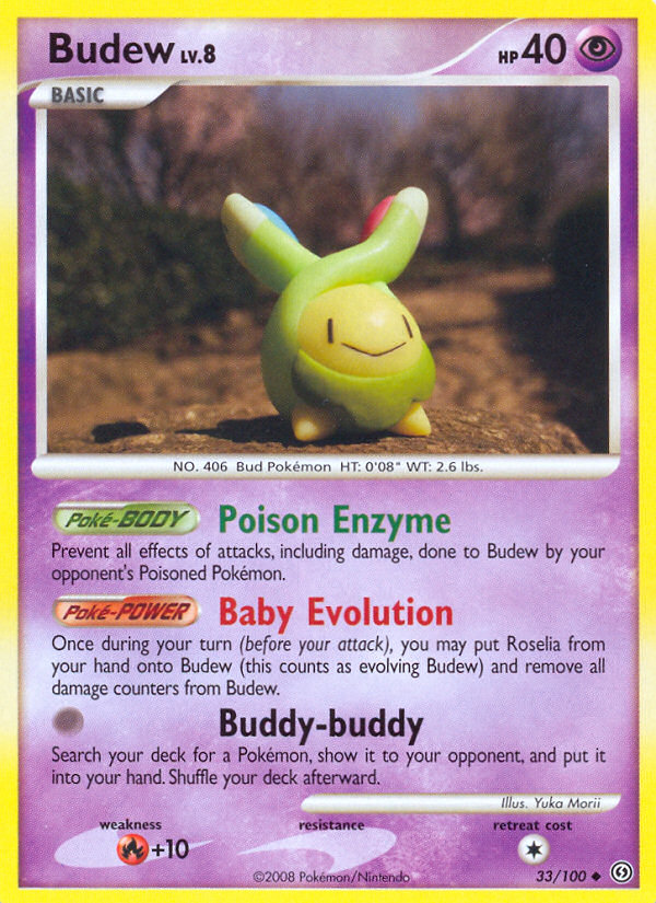 Budew (33/100) [Diamond & Pearl: Stormfront] | Dragon's Lair Comics and Fantasy Houston TX