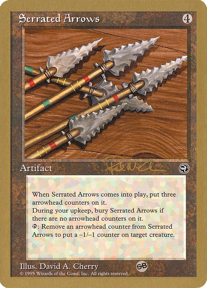 Serrated Arrows (Paul McCabe) (SB) [World Championship Decks 1997] | Dragon's Lair Comics and Fantasy Houston TX