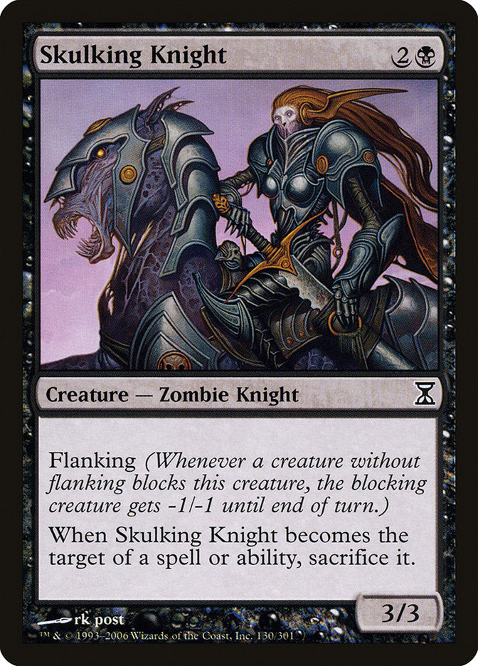 Skulking Knight [Time Spiral] | Dragon's Lair Comics and Fantasy Houston TX