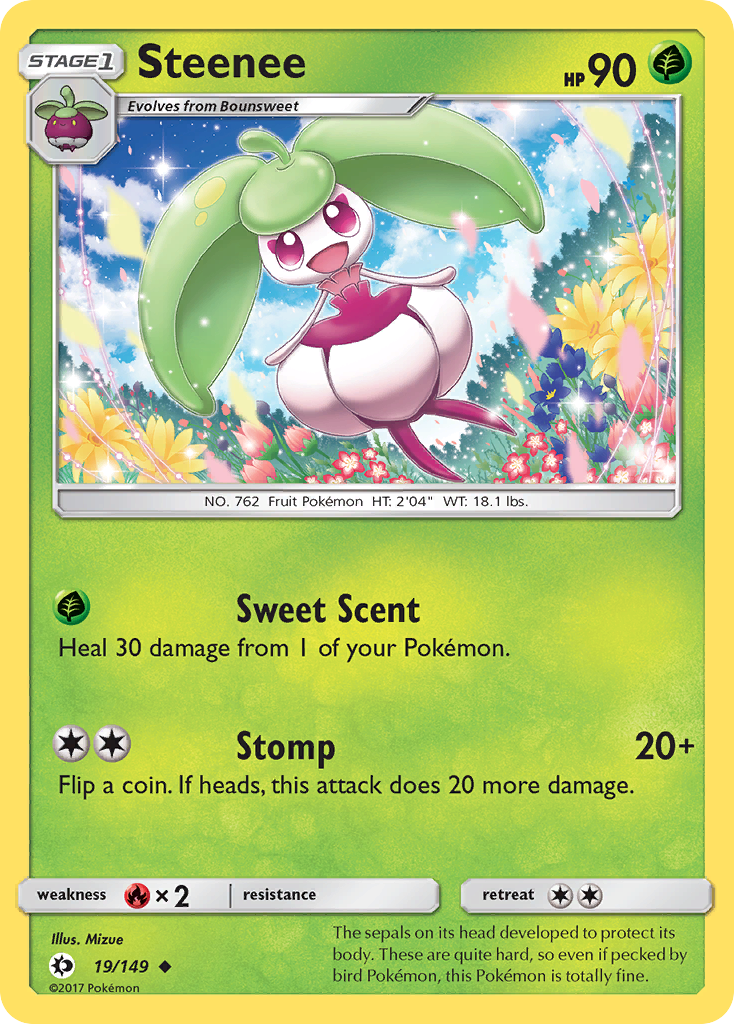 Steenee (19/149) [Sun & Moon: Base Set] | Dragon's Lair Comics and Fantasy Houston TX