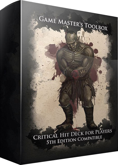 Game Masters Toolbox: Critical Hit Deck for Players | Dragon's Lair Comics and Fantasy Houston TX