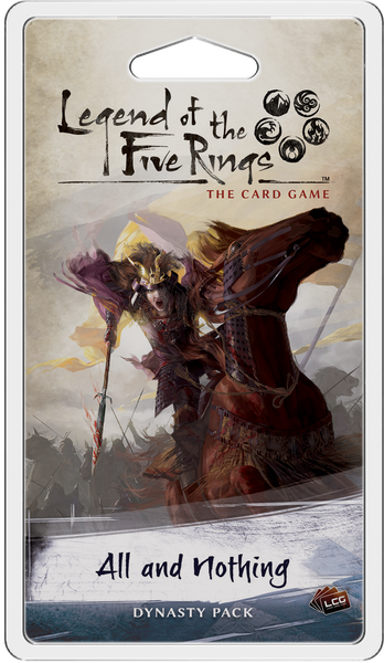 Legend of the Five Rings: The Card Game – All and Nothing Expansion | Dragon's Lair Comics and Fantasy Houston TX