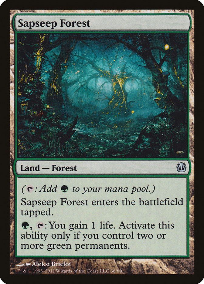 Sapseep Forest [Duel Decks: Ajani vs. Nicol Bolas] | Dragon's Lair Comics and Fantasy Houston TX