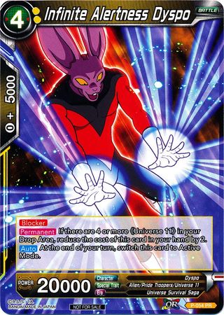 Infinite Alertness Dyspo (P-054) [Promotion Cards] | Dragon's Lair Comics and Fantasy Houston TX